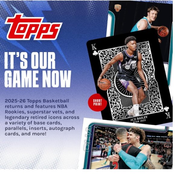 NEW FACTORY SEALED - 2025-26 Topps Basketball Cards Box - Picture 3 of 9